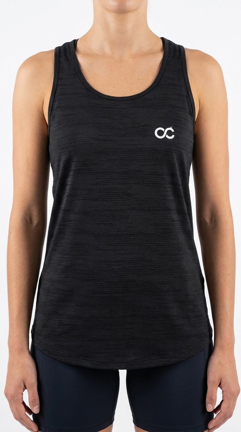 Camiseta tirantes negra