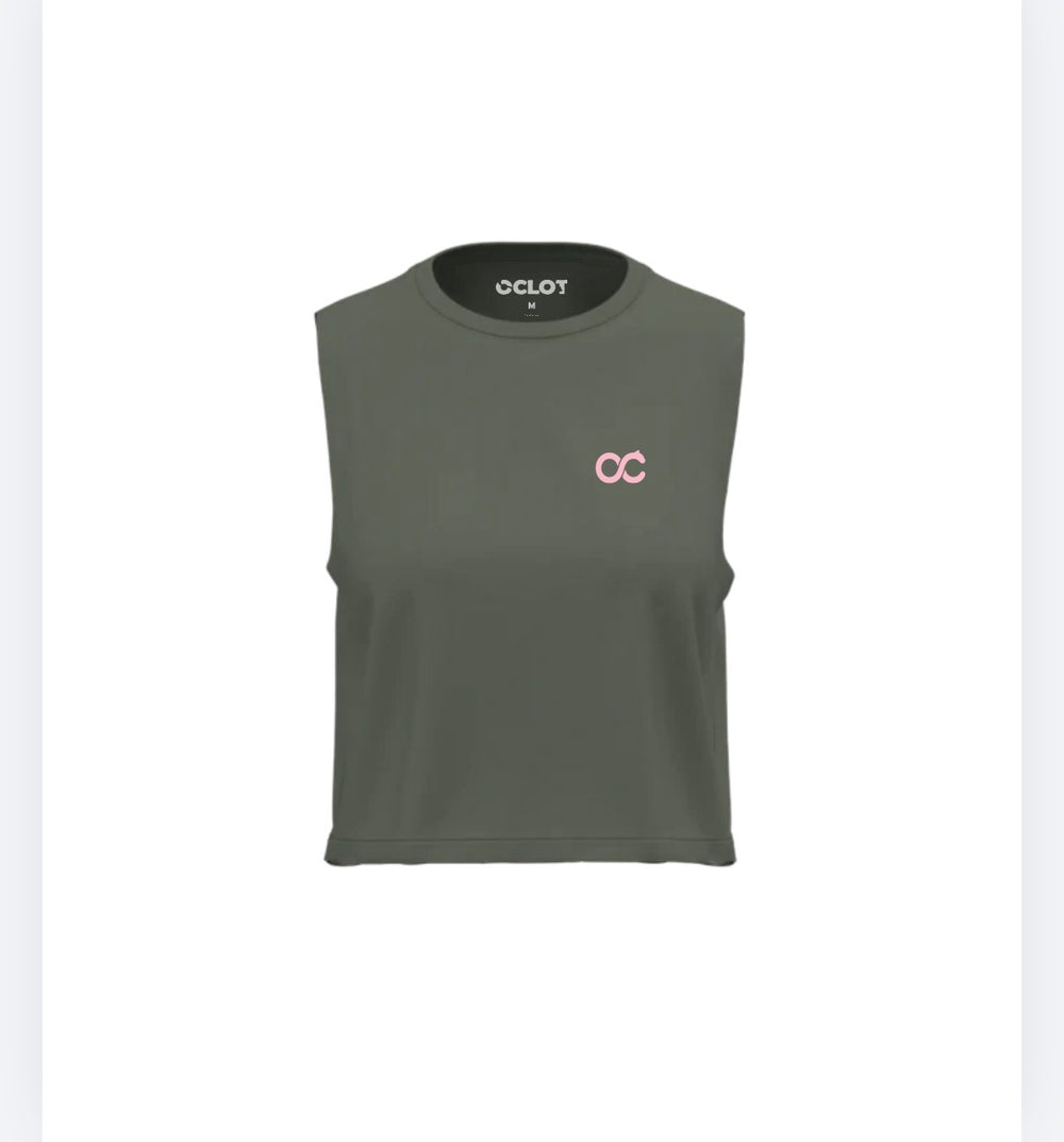 Camiseta de tirantes crop